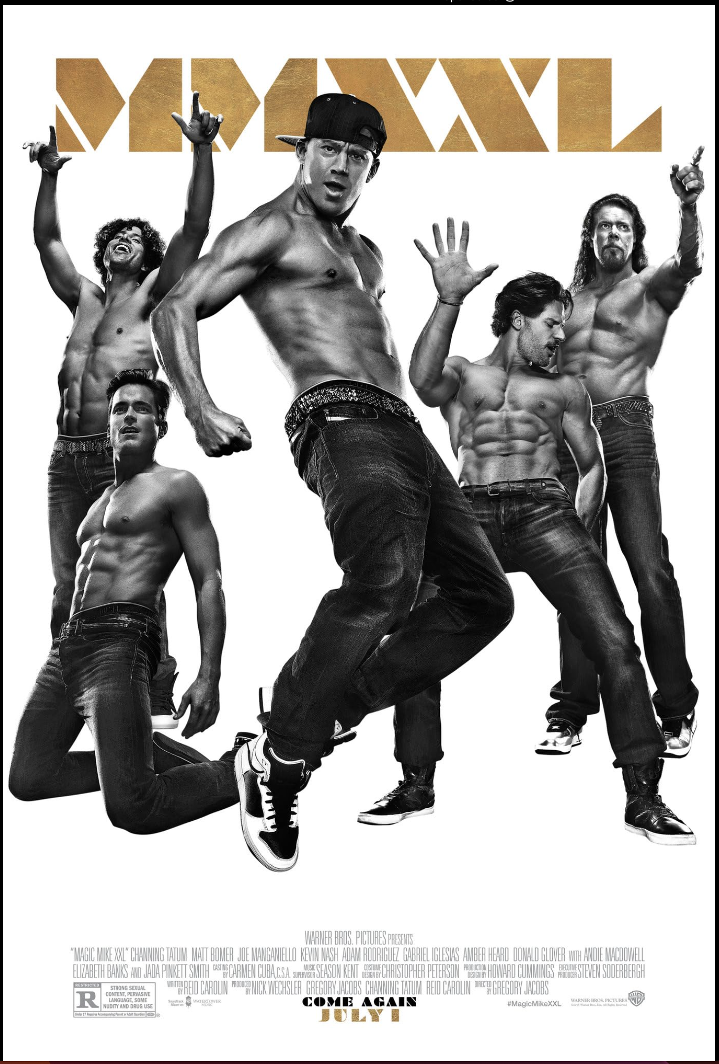 Magic Mike XXL 2015 Poster